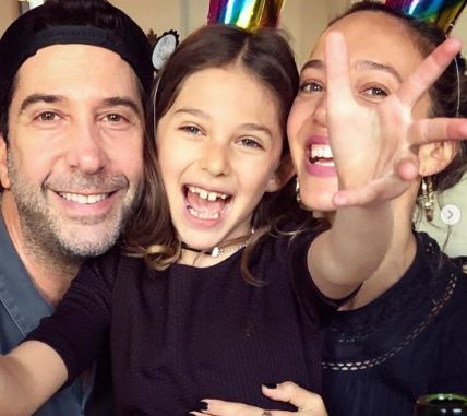 Cleo Buckman Schwimmer with her beloved parents David Schwimmer and Zoe Buckman